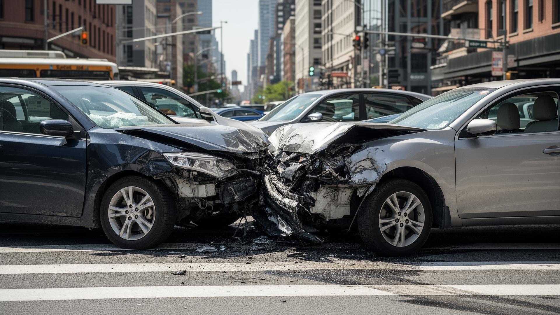 Car accident scene in Washington - get legal help now